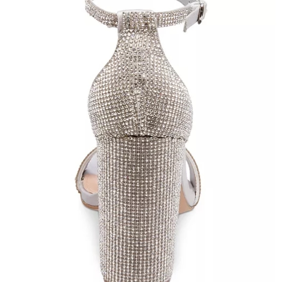 Steve Madden Carrson Rhinestone Heeled Sandal - Picture 4 of 7